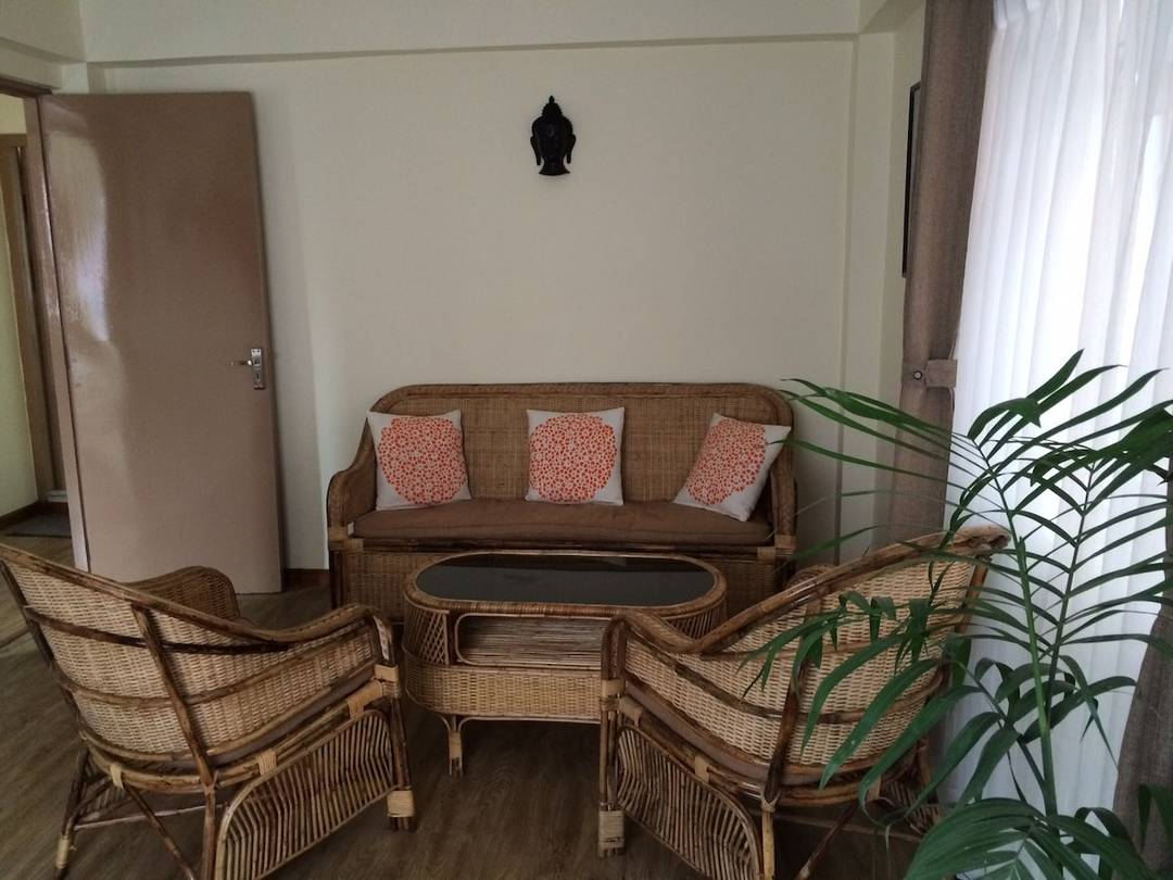 Karma flat: 1 BR flat w/ Rooftop Garden in Teku — photo