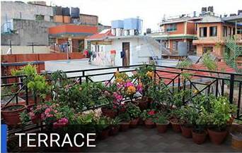 Semi Nepali Traditional Home — photo