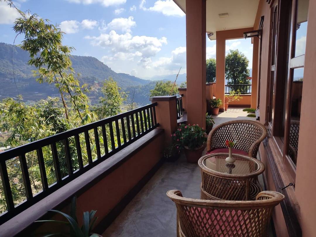 Annapurna I Superior Double Sunrise Village View — photo