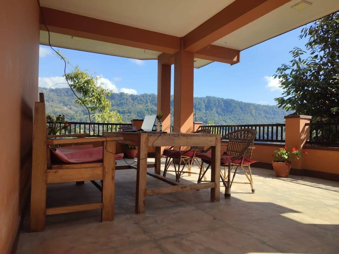 Annapurna I Superior Double Sunrise Village View — photo