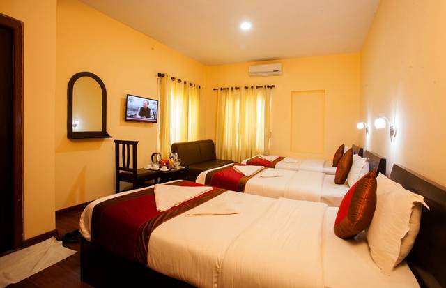 Triple Deluxe Room in peaceful stay