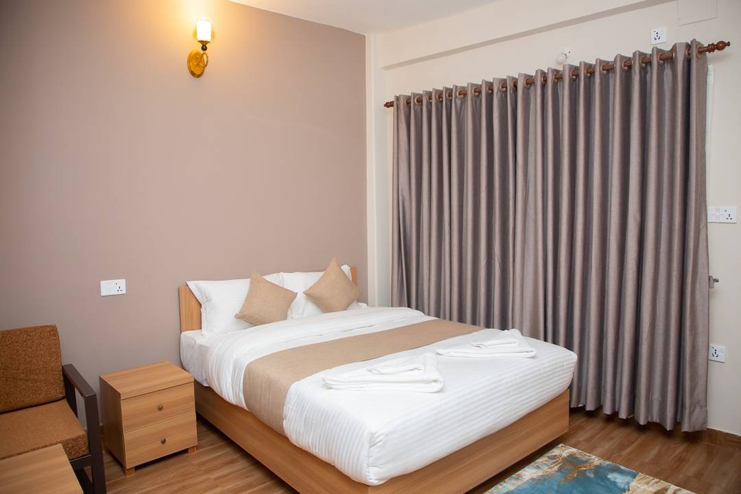Deluxe Queen Studio Apartment at Lakeside, Pokhara