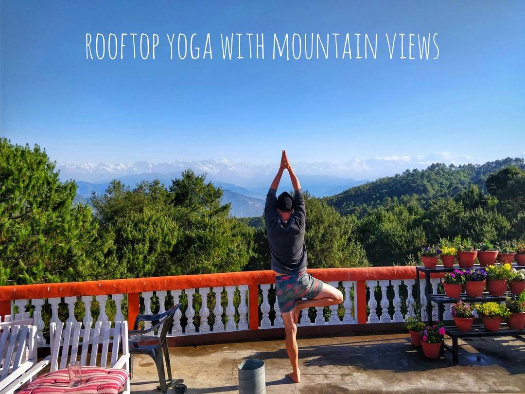 Langtang view Nagarkot bed and breakfast — photo