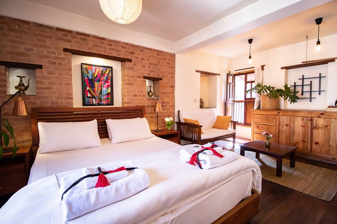 Independant Bedroom in beautiful Newari House — photo