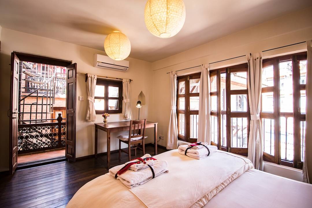 Independant Bedroom in beautiful Newari House — photo
