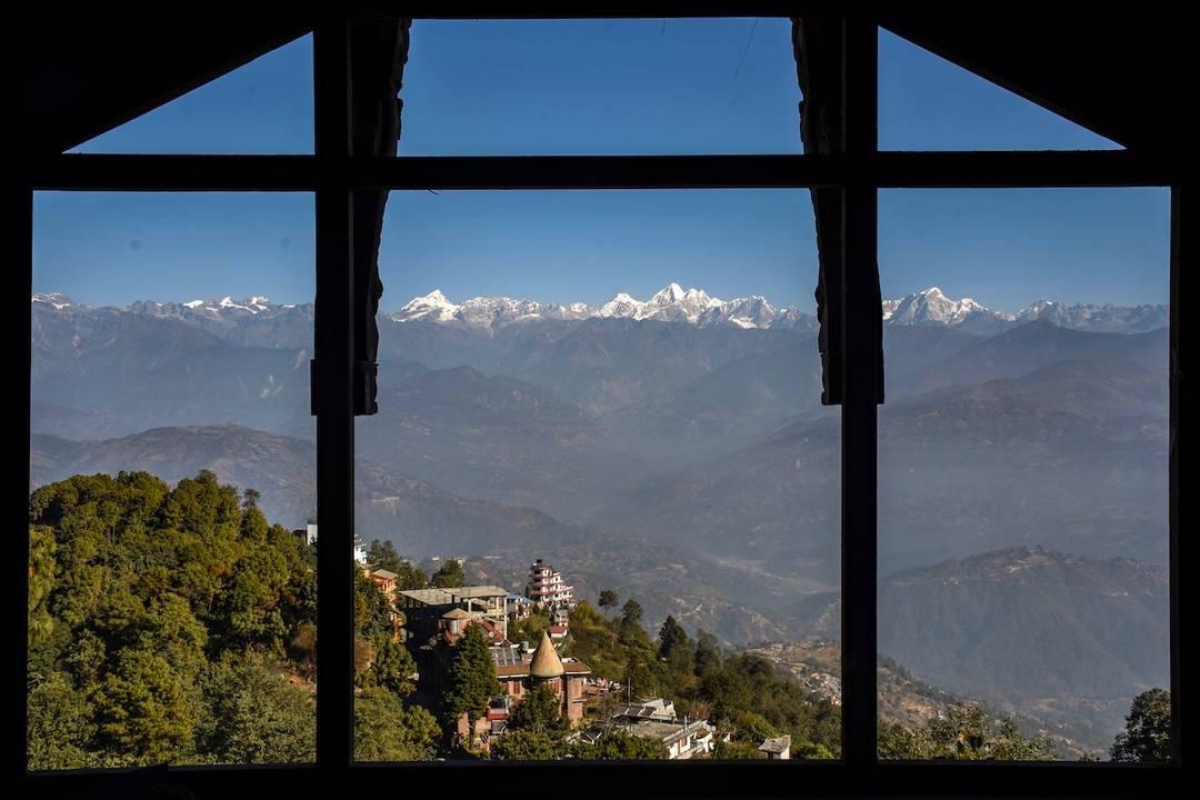 Top floored room with panoramic view