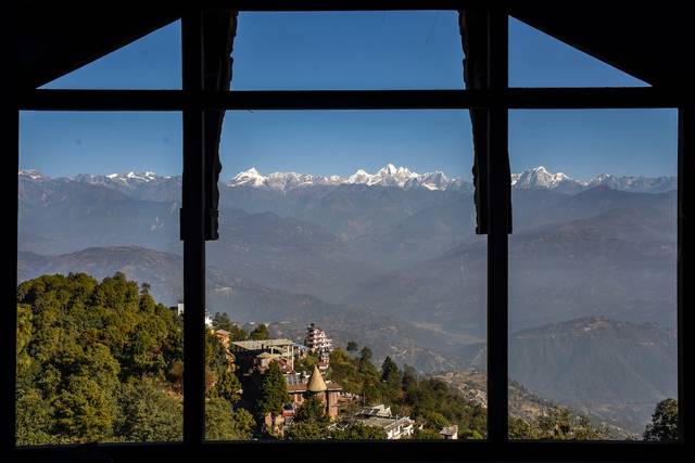 Top floored room with panoramic view