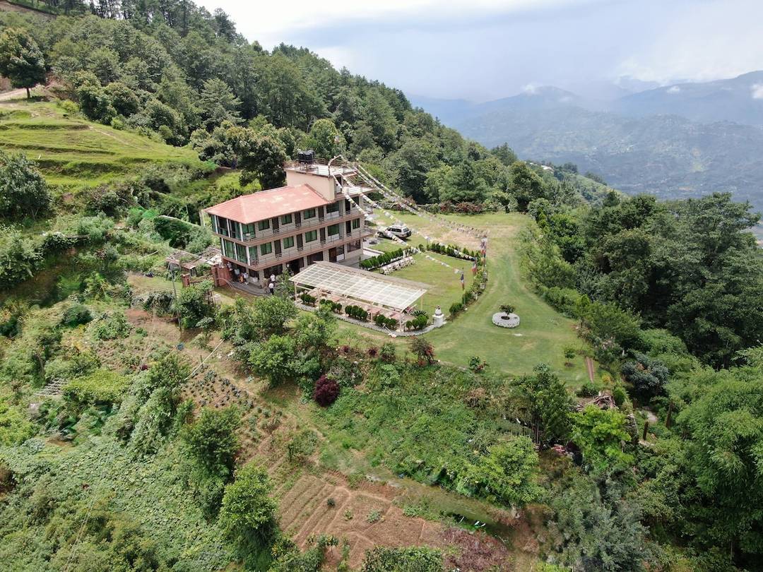 Deluxe B&B Room with panoramic Mountain View — photo