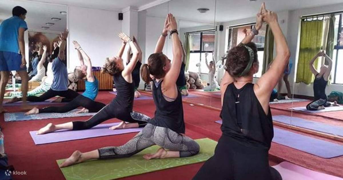 Mandala Studio Yoga Session in Kathmandu