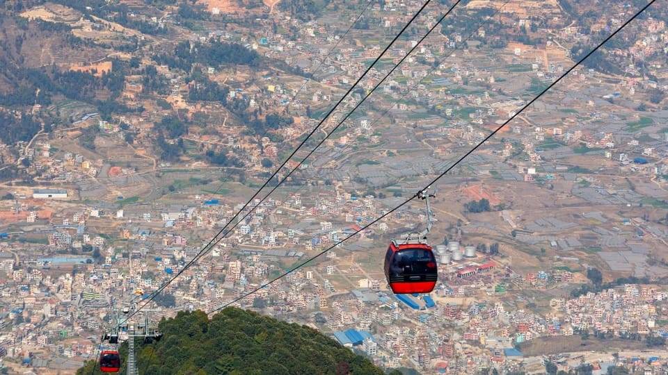 Kathmandu: Chandragiri Hill Cable Car Ride with Temple Visit