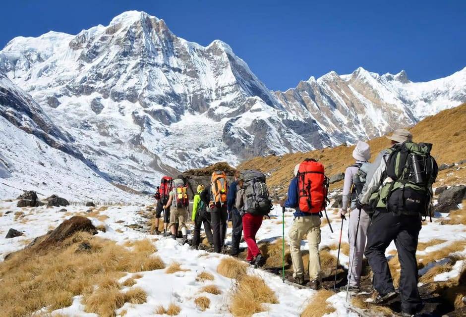 Pkr/Kathmandu: 5-Day Annapurna Base Camp & Hot spring Trek