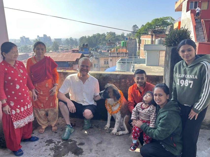 Kathmandu: Kukur Tihar Festival Tour with Local Family