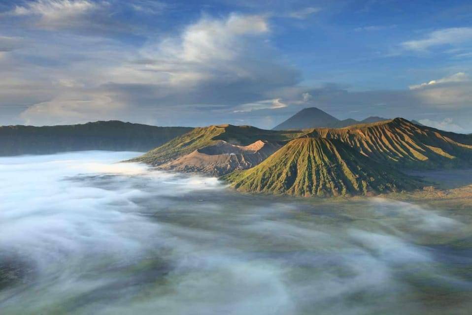From Surabaya/Malang: Waterfall, Bromo & Ijen Drop-off Bali