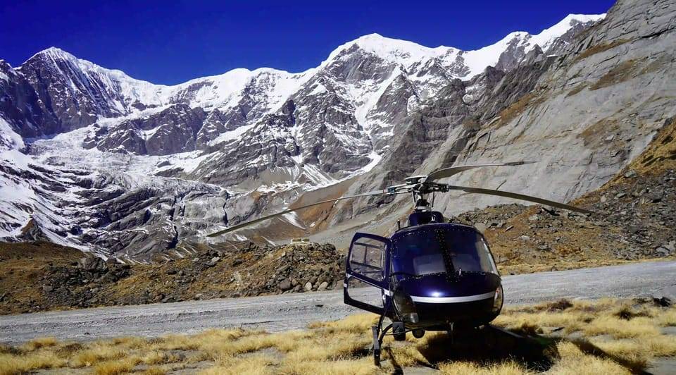 Pokhara: North Annapurna Base Camp Helicopter Landing Tour