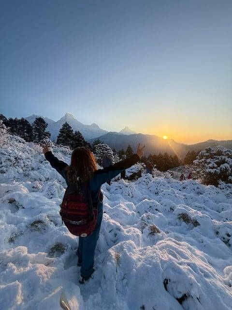 Pokhara: Mohare Hill Community Eco Sunrise Trek with Guide