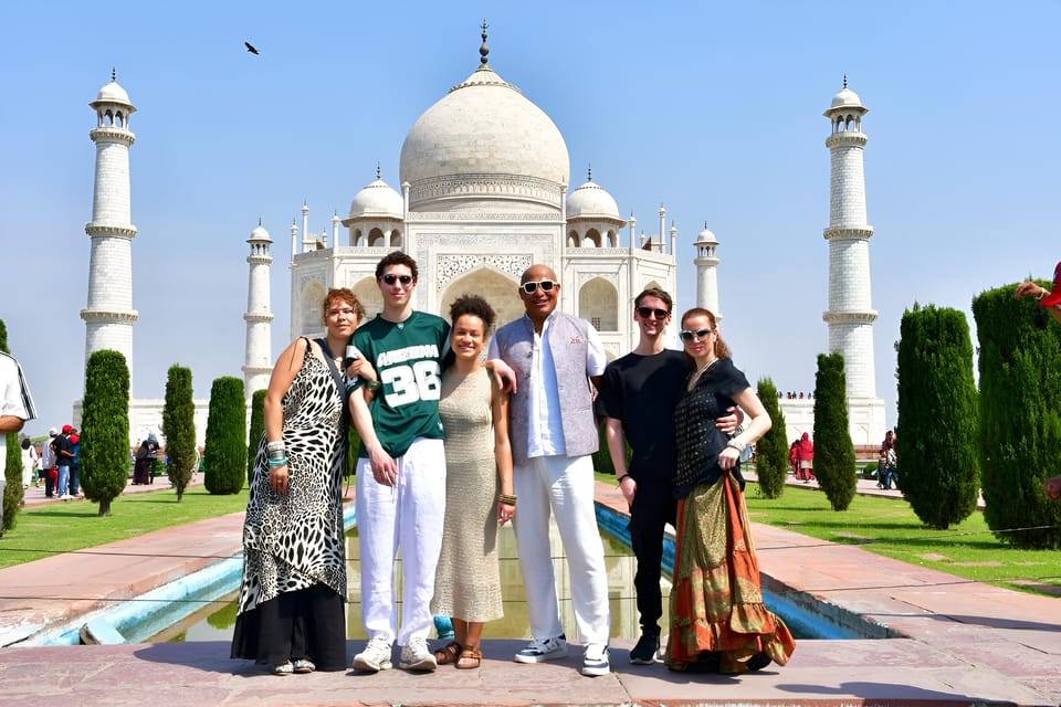 From Delhi: Taj Mahal Sunrise & Agra Day Tour with 5* Lunch