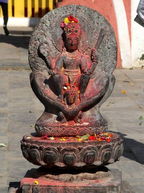Kathmandu: ISKCON Aarti & Budhanilkantha Half-Day Tour
