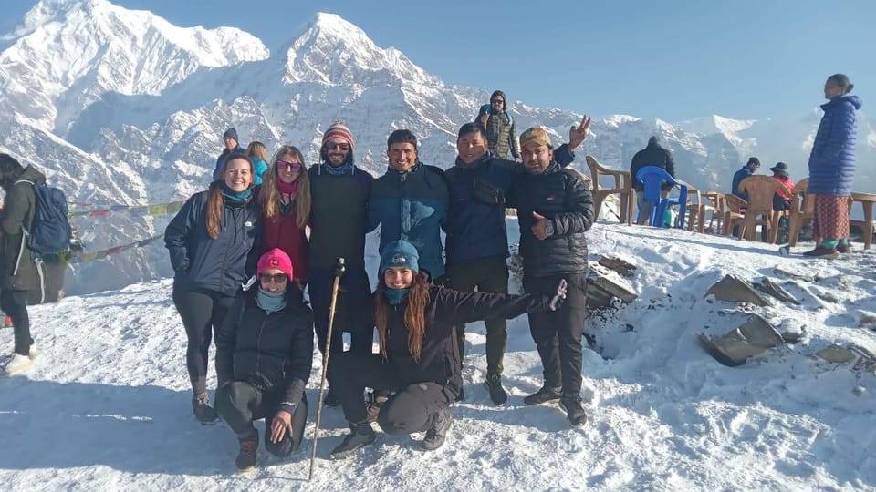 From Pokhara: 4-Day Mardi Himal Base Camp Guided Trekking