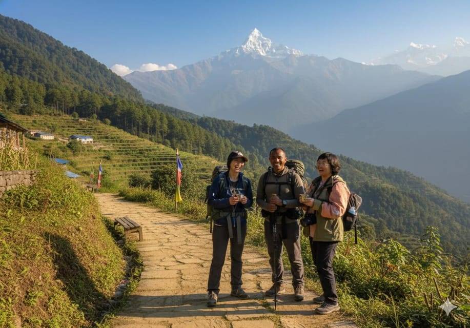 Pokhara: 2-Day Australian Camp & Dhampus Village Easy Hike