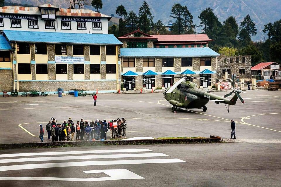Everest Trek flight ticket from Kathmandu to Lukla