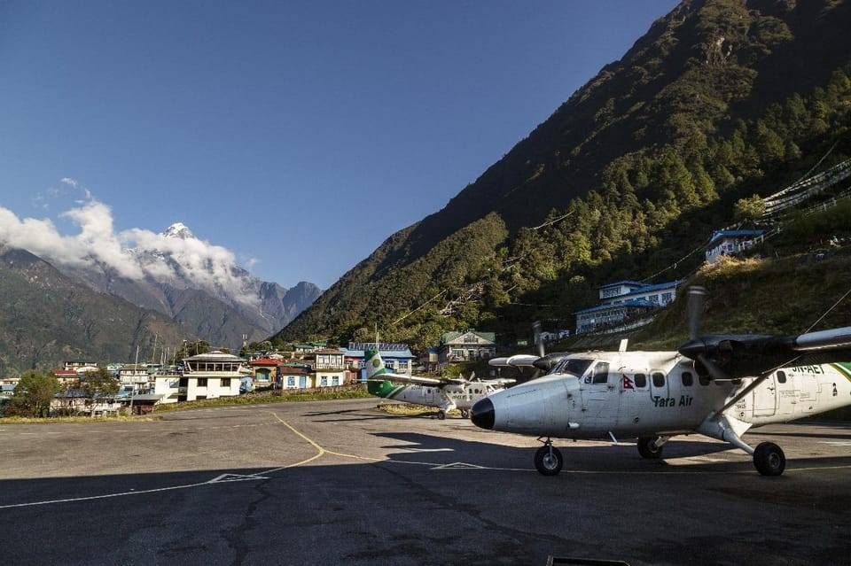 Flight ticket to Lukla from Kathmandu for Everest Trek