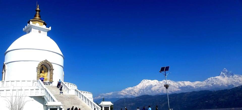 Pokhara: Pumdikot and Peace Stupa Day Hike with Boating