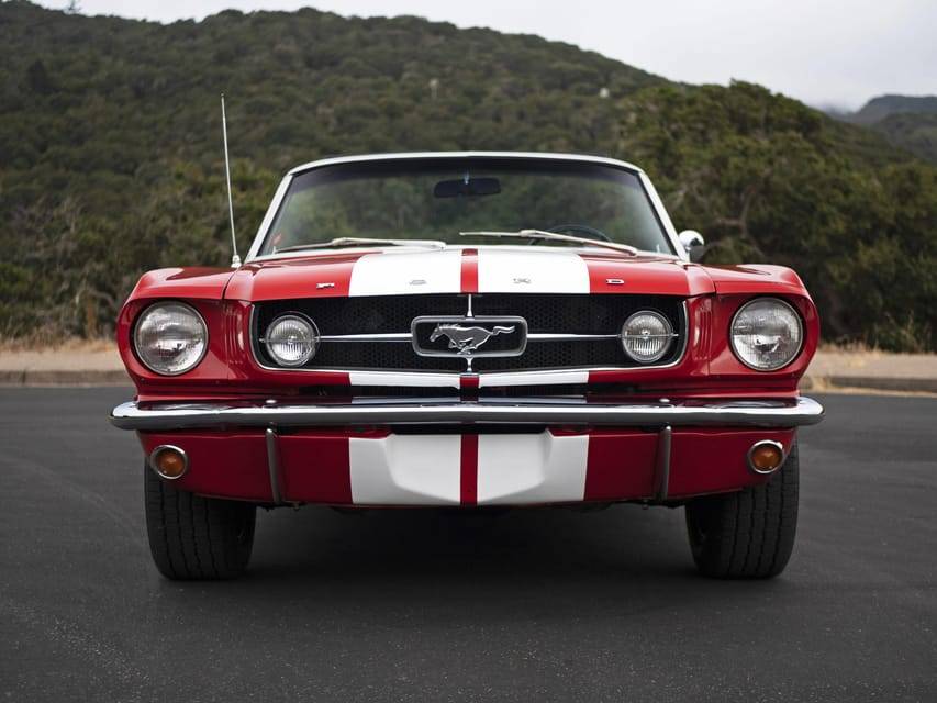 Monterey: 1965 Ford Mustang Convertible Rental