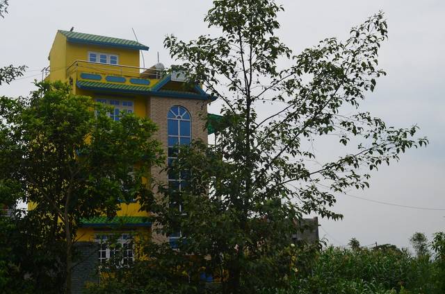 Located in green and peaceful environment.