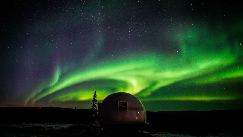 5-Day Borealis Basecamp Northern Lights Package from Fairbanks **Aurora Viewing**