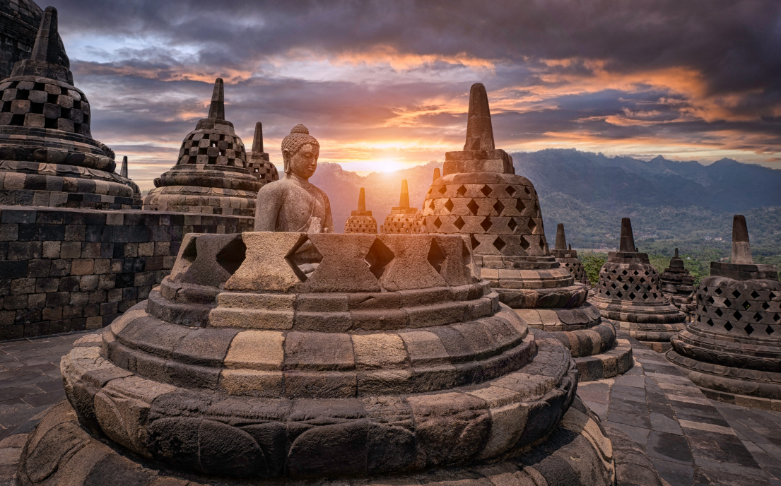 4-Day Yogyakarta Timang Beach: Merapi Volcano, Borobudur Temple, Timang Beach and Pengger Pine Forest**Private Tour****Airport Transfers****Meals Mentioned Included**