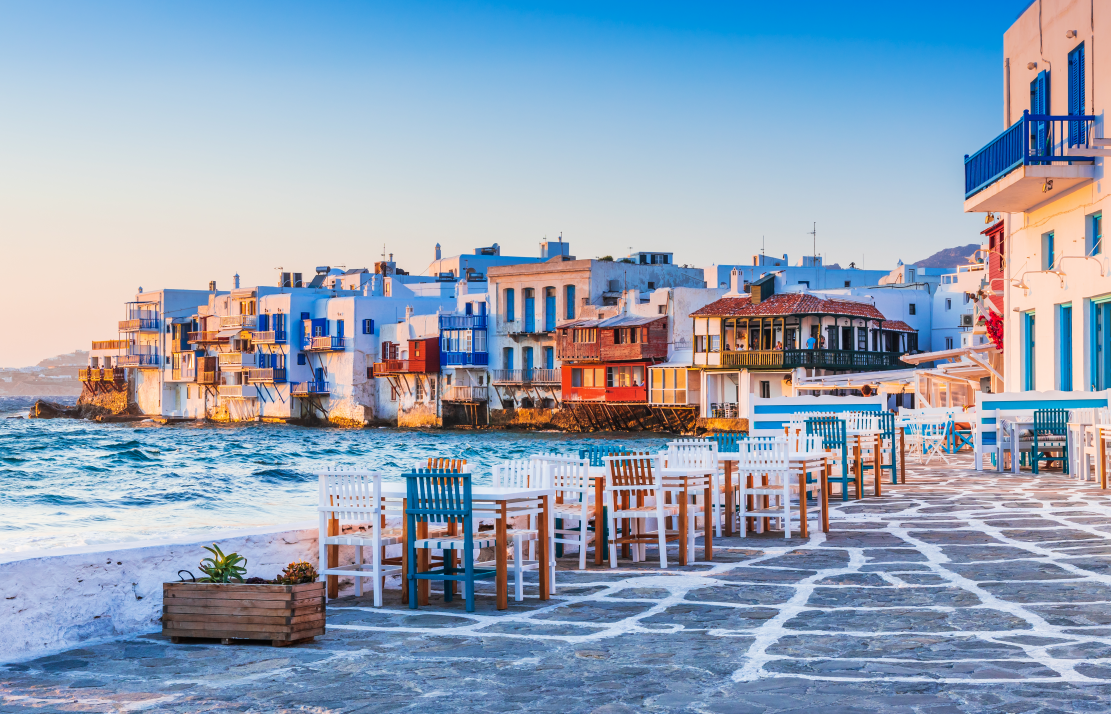 8-Day Dionysus Escape Tour from Athens to Mykonos and Santorini | Ferry Tickets Inlcuded | Excursions