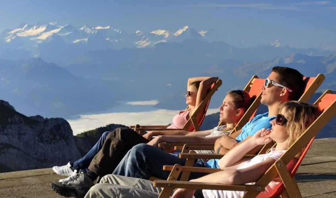3-Day Top of Switzerland Tour from Zurich: Chapel Bridge, Dragon Ride Cable Car, Mt Titlis, Ice Palace, Lauterbrunnen Valley