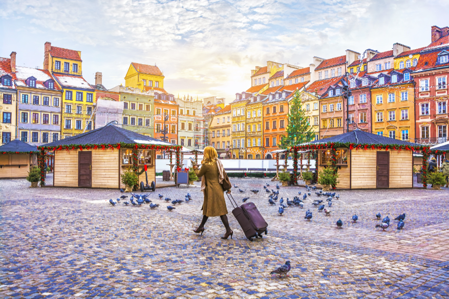 7-Day Heritage Trail Loop Tour from Prague/Berlin/Warsaw: Dresden Frauenkirche, Berlin TV Tower, Sanssouci Palace, and University of Warsaw | Hotel Breakfast Included