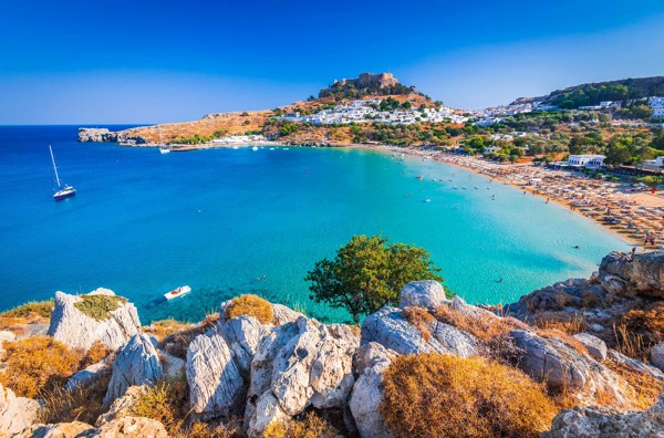 13-Day Greece Tour with Greek Island Cruise: Rhodes, Kalambaka, Meteora, Athens, Mycenae | 12 Breakfasts, 4 Lunches, 9 Dinners