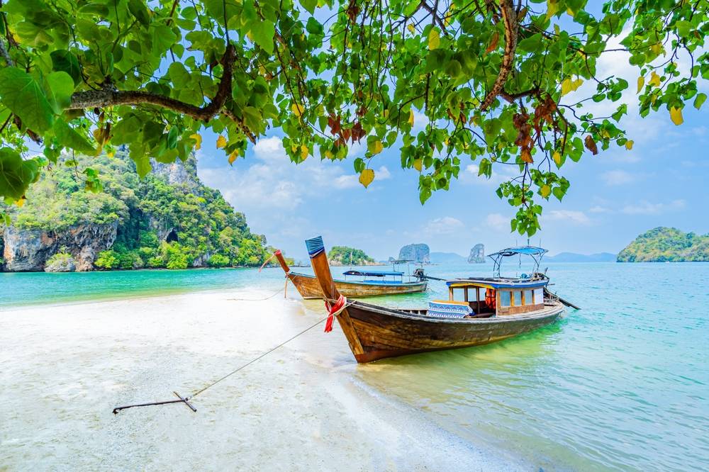 8-Day Bangkok Basics & Krabi Beach Tour: Wat Traimit, The Grand Palace, Maeklong Railway Market & Damnoen Saduak Floating Market